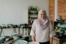 A ceramicist from Malacca